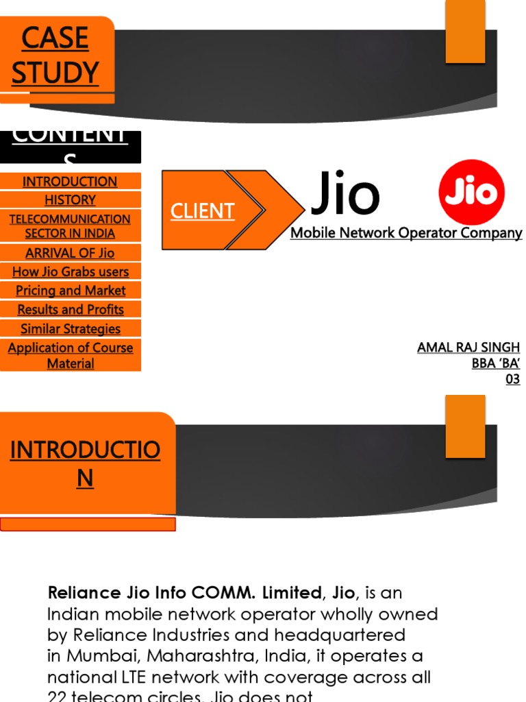 jio case study pdf