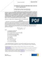 Identificador Algebraico de Parámetros Mecánicos