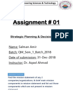 Assignment 01 SPDM