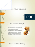 Critical Thinking PPT Dea