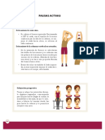 Pausas Activas PDF CTE Nueva Escuela Mexicana