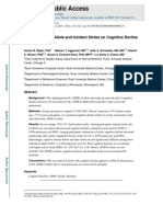 HHS Public Access: Role of APOE 4 Allele and Incident Stroke On Cognitive Decline and Mortality