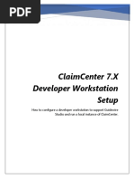 ClaimCenter - Developer Workstation Setup v-1.4