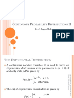 Continuous Probability Distributions