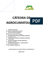Agroclimatología