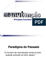 Principais Conceitos Manutenção