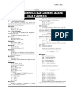 Apostila Sobre Química Inorgânica