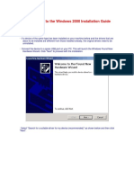 Welcome To The Windows 2000 Installation Guide: Installing Drivers