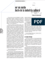 Bailando Por Un Sueño Como Parte de La Industria Cultural - Mauro Benente - 2008