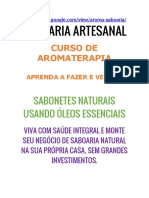 Saboaria Aroma - Saboaria Aromaterapia - Saboaria Artesanal - Sabonete Natural [ NEGÓCIO SABOARIA ARTESANAL]]