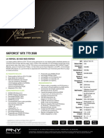 PNY GeForce GTX 770 2GB SP PDF