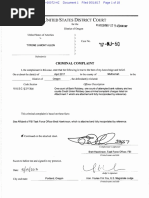 Tyrone Lamont Allen Criminal Complaint