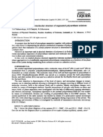 Vishnevskaya, I. A., Chalykh, A. E., & Morozova, N. I. (2001) - Phase Equilibria and Supermolecular Structure of Segmented Polyurethane Solutions