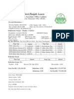 Dist - Govt.Punjab-Lesco: District Accounts Office Lahore