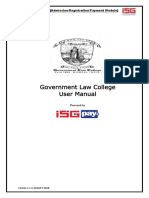 Government Law College User Manual
