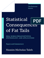 Fat Tails Statistical Consequences