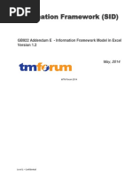 GB922 E Information Framework SID Model in Excel R14 0 PDF