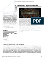 Estructura Del Universo a Gran Escala