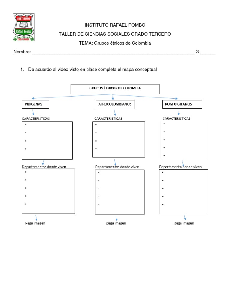 Grupos Étnicos de Colombia para Niños | PDF | Etnicidad | Asuntos ...
