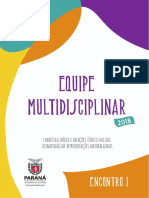 Roteiro Pedagogico Equipe Multidisciplinar