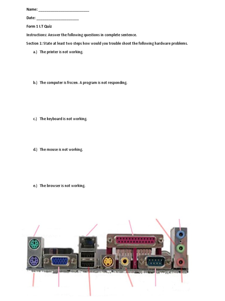 Troubleshooting Common Hardware Issues A Guide to Solving Printer