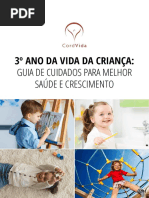3º ano da vida da criança- Guia de cuidados para melhor saúde e crescimento