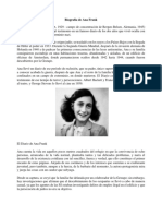 Biografía de Ana Frank