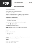 2 - Vector Function