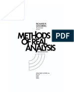 Goldberg Method of Real Analysis 