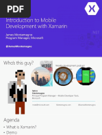 Introduction To Mobile Development With Xamarin