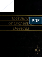 Thesaurus of Orchestral Devices PDF