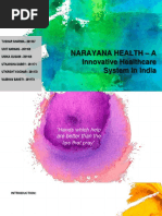 Narayana Health - A Innovative Healthcare System in India