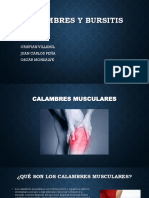 Bursitis y Calambres