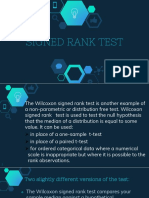 Wilcoxon Signed Rank Test 1