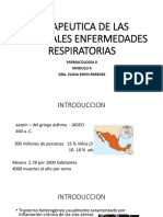 Terapeutica de Las Principales Enfermedades Respiratorias 1