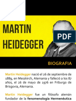 Martin Heidegger filósofo fenomenología ser