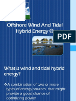 Offshore Wind and Tidal Hybrid Energy