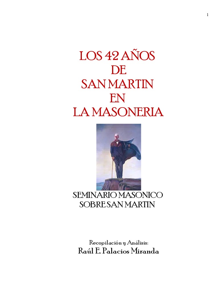 42 Años de San Martin en La Masonria PDF | PDF | Militar | Conflicto armado