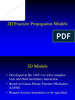 2D Fracture Propagation Models
