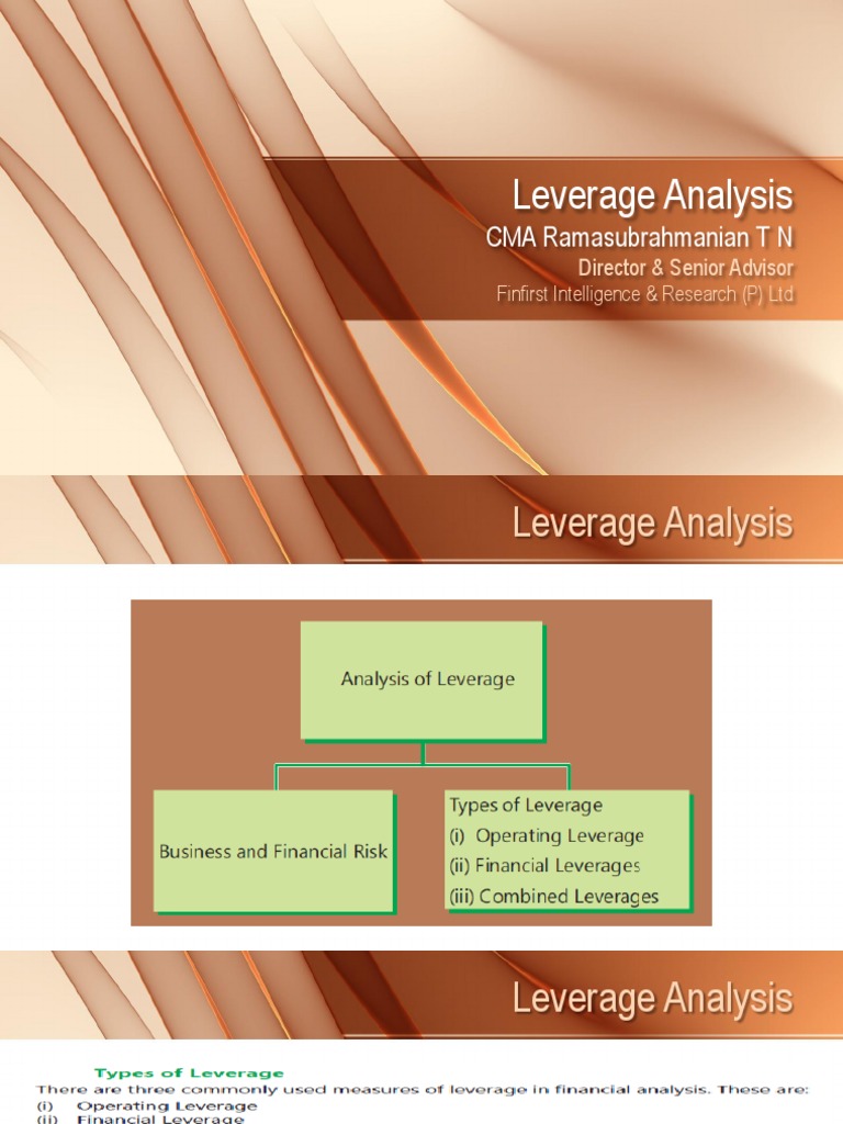 Comprehensive Leverage Analysis | PDF