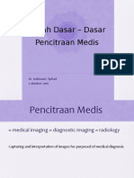 Kuliah Dasar Pencitraan Medis