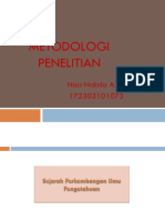 Metodologi Penelitian: Nisa Nabila Azmi 172303101073