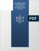 Acuerdo 5-12 Guanajuato Cadena de Custodia PDF