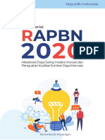Advetorial RAPBN Tahun Anggaran 2020