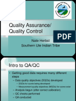 Quality Assurance/ Quality Control: Nate Herbst Southern Ute Indian Tribe