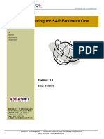 Manufacturing For SAP Business One