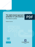 Rights Based Approach To Social Protection - Latin American Experience