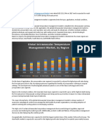 Global Intravascular Temperature Management Market