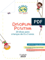 20 Dicas de 0 A 3 Anos Disciplina Positiva 1