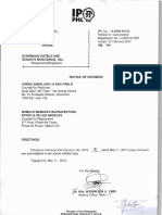 W Land Holdings Inc. vs. Starwood Hotels and Resorts Worldwide Inc. Ipc No. 14 2009 00143 May 11 2012